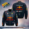 Oracle Red Bull Racing 2023 Team Max Verstappen Driver Bomber Jacket™ - Rustle Racewears