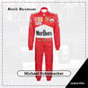 Michael Schumacher 2001 New Replica Race Suit Ferrari F1 - Rustle Racewears